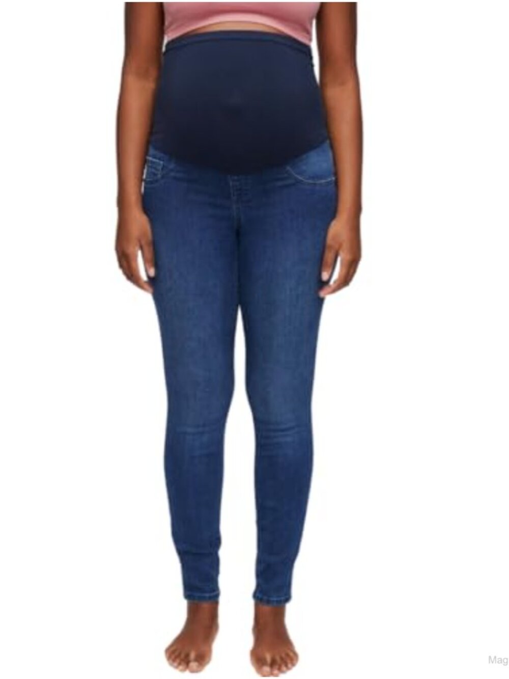 Maternity Super Stretch Secret Fit Over The Belly Skinny Jeans
